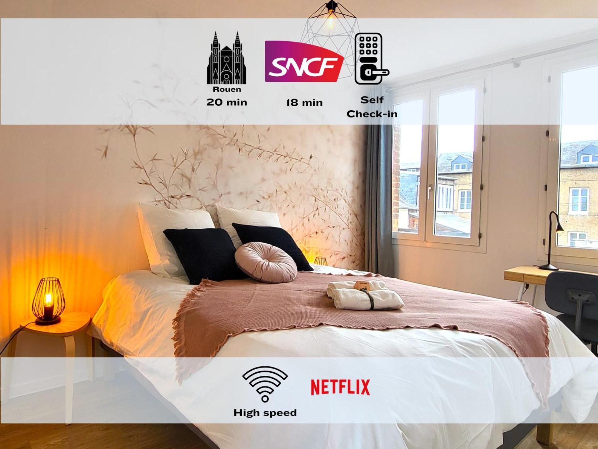 Oxygen - Lumineux Deux-Pieces A 20Min De Rouen Apartment Caudebec-les-Elbeuf Екстериор снимка