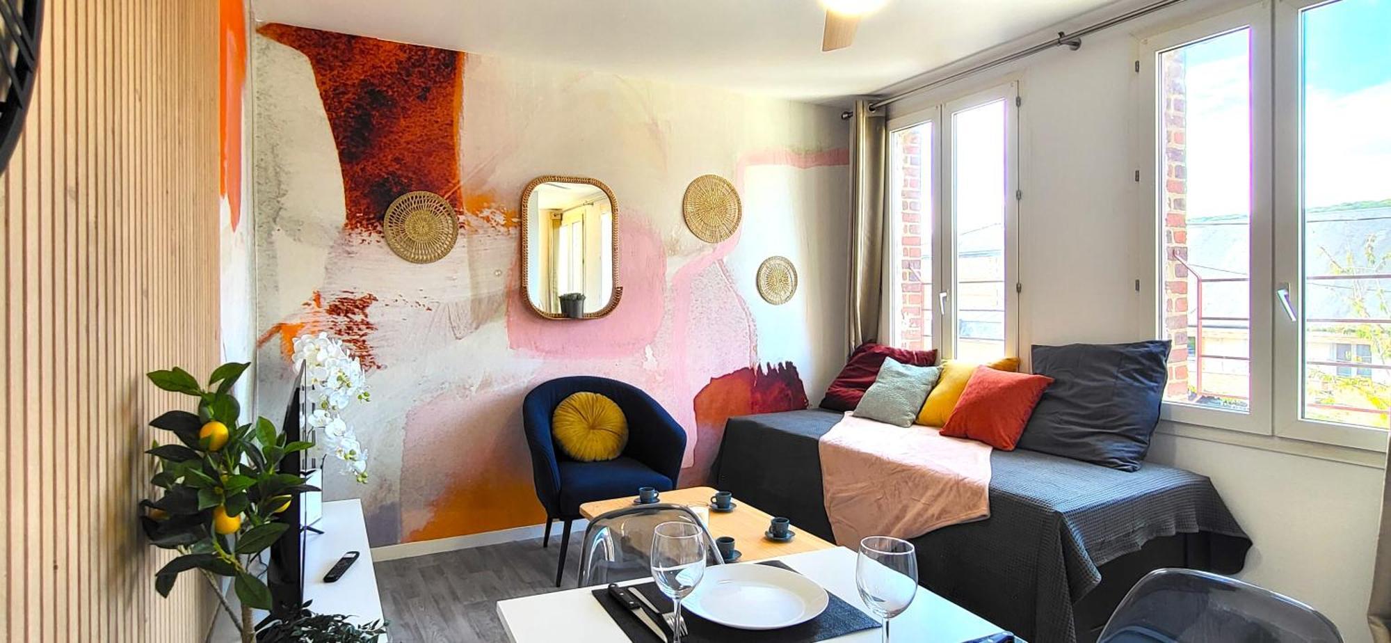 Oxygen - Lumineux Deux-Pieces A 20Min De Rouen Apartment Caudebec-les-Elbeuf Екстериор снимка